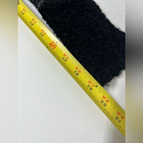 JJ Basics Women Size L Black Lagenlook Cardigan Sweater Long Sleeve Open Front - Picture 11 of 13